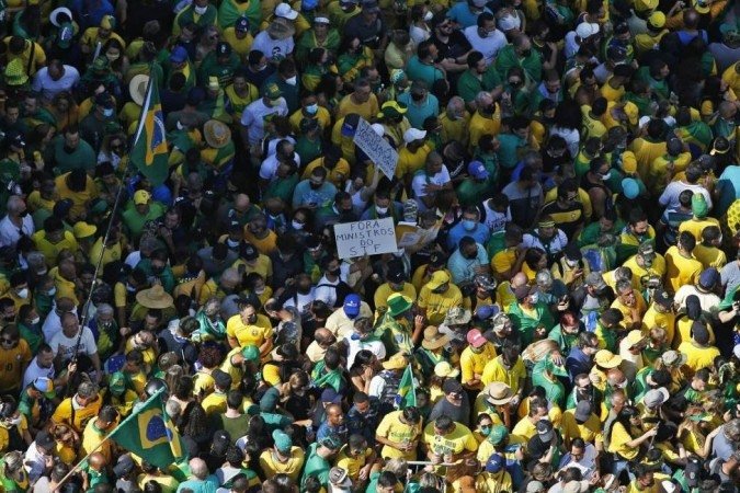 Presidente do Congresso e ministros do STF repercutem atos de 7 de Setembro